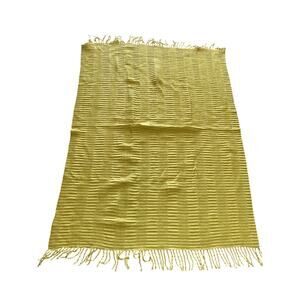 Yellow Chartreuse West Elm Scarf